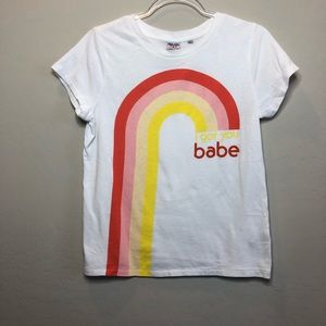 Junk Food Rainbow Graphic Tee E1